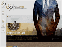 Tablet Screenshot of cesarperes.com.br